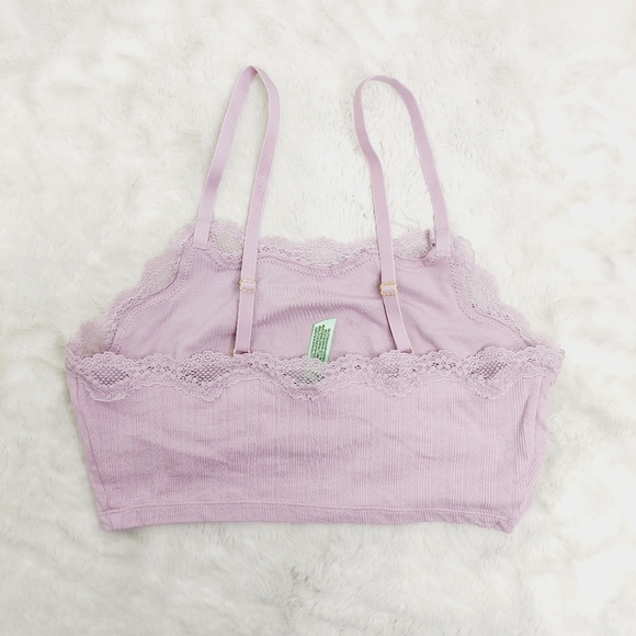 Honeydew Purple & Blue Floral Lace Strappy Bralette 2 Bra Bundle 2299 - Picture 3 of 11